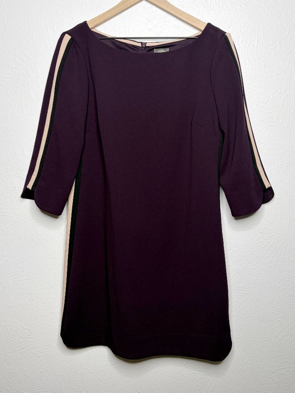 Vince Camuto Purple Shift Dress Women's Size 12